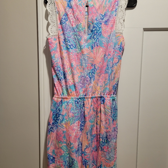 Lilly pulitzer XS romper - Picture 3 of 4